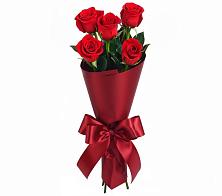 Букет 5 Красных роз Эдлесс Лав в Тербунах