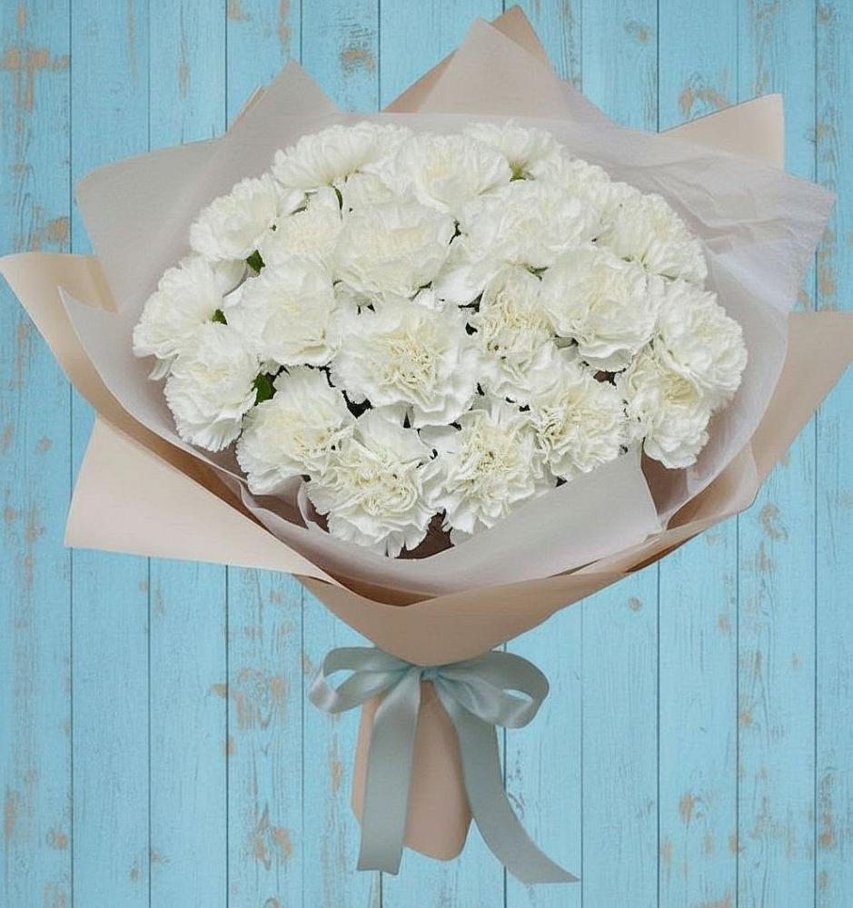 Букет цветов из: Гвоздики в Тербунах