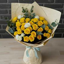 Букет цветов из:  Розы #REPLACE_PRED# Тербунах