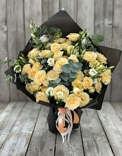Букет цветов из:  Розы и Лизиантусы в Тербунах