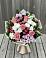 Букет цветов из: Альстромерии, Гвоздики, Розы и Хризантемы в Тербунах