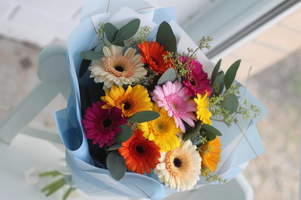 Букет цветов из: Герберы в Тербунах