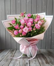 Букет Розовый кустик в Тербунах