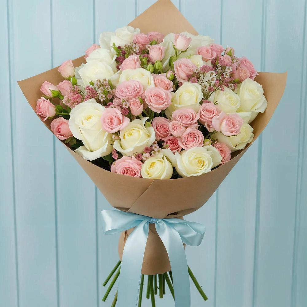 Букет цветов из: Розы в Тербунах