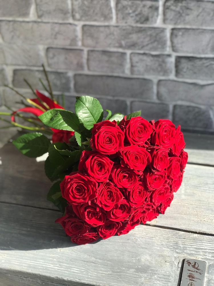 Букет Красные розы Фридом в Тербунах