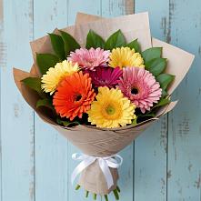 Букет цветов из:  Герберы #REPLACE_PRED# Тербунах