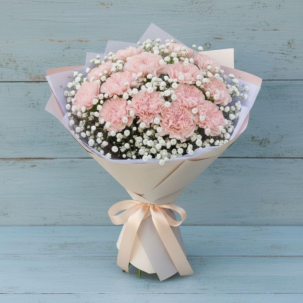 Букет цветов из: Гвоздики в Тербунах