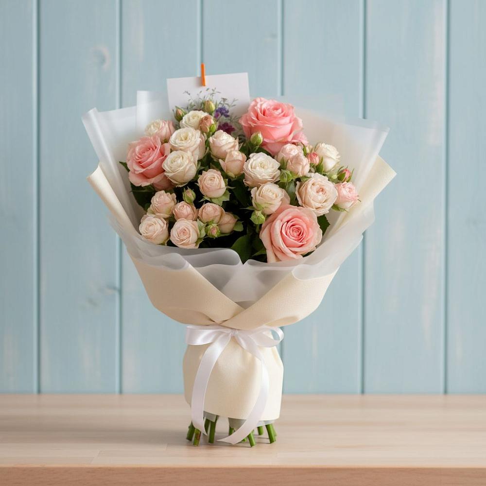 Букет цветов из: Розы в Тербунах