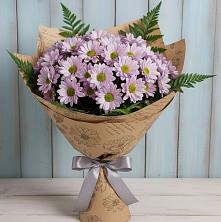 Букет цветов из:  Хризантемы в Тербунах