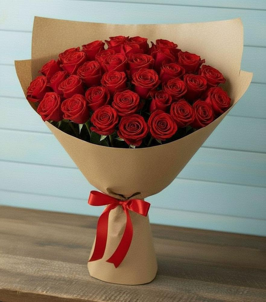 Букет Красные розы Милано в Тербунах