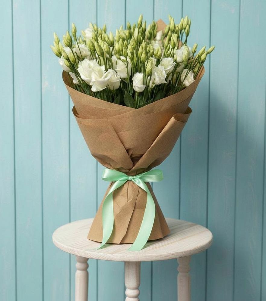 Букет цветов из: Лизиантусы в Тербунах