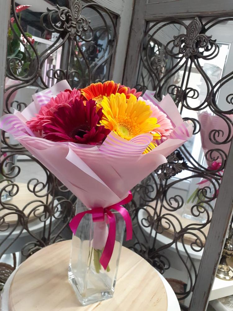 Букет цветов из: Герберы в Тербунах