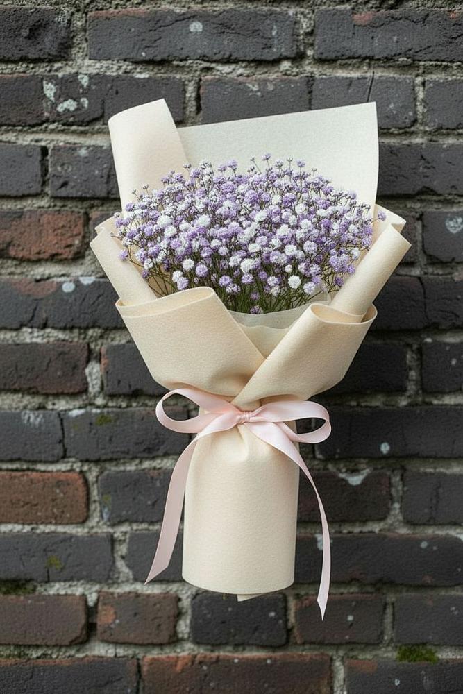 Букет цветов из: Гипсофила в Тербунах