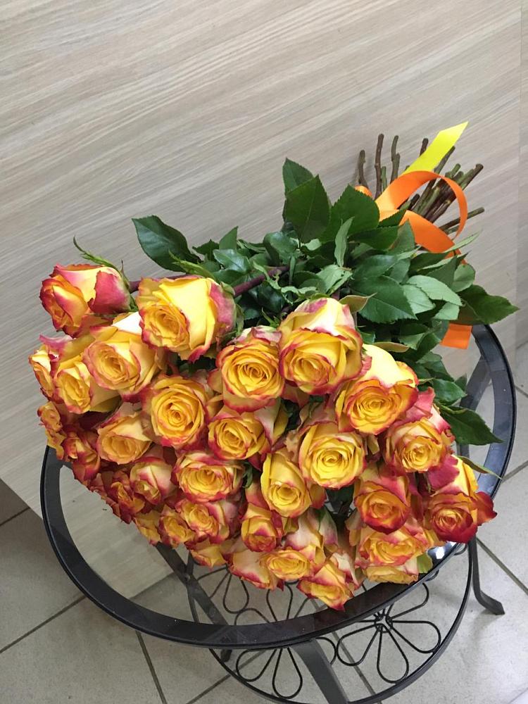 Букет Желтые розы в Тербунах