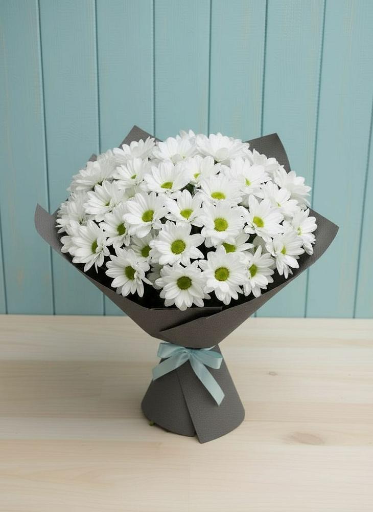 Букет цветов из: Хризантемы в Тербунах