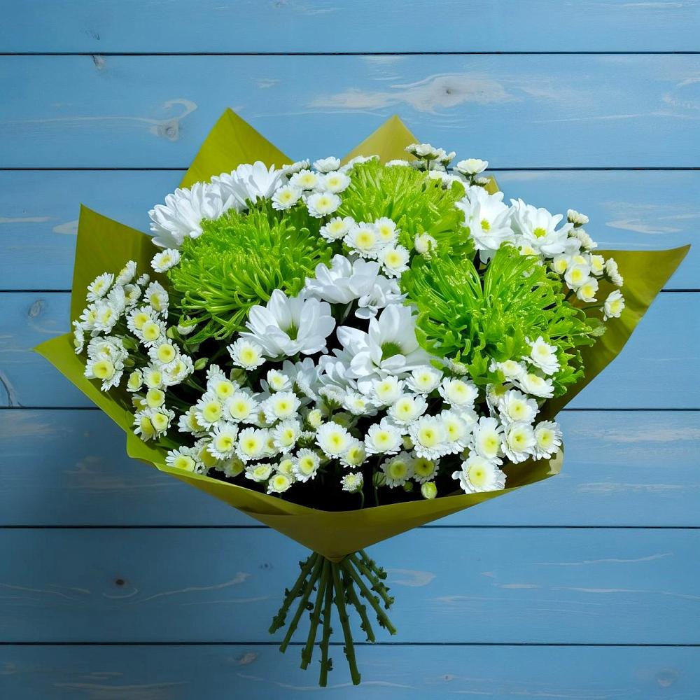 Букет цветов из: Хризантемы в Тербунах