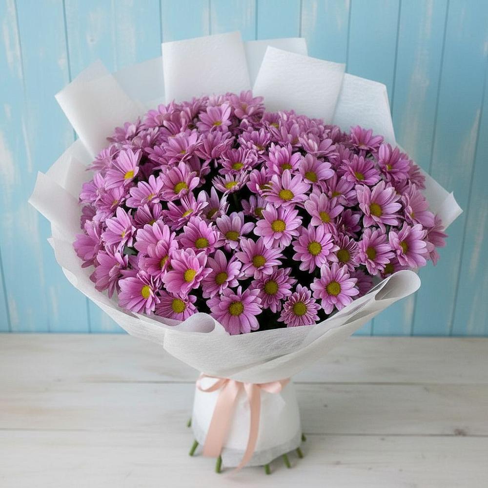 Букет цветов из: Хризантемы в Тербунах