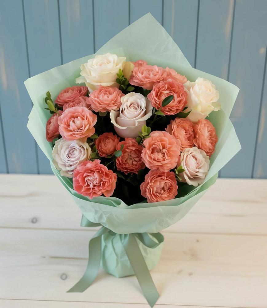 Букет цветов из: Розы в Тербунах