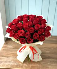 Букет 29 Красных роз в Тербунах
