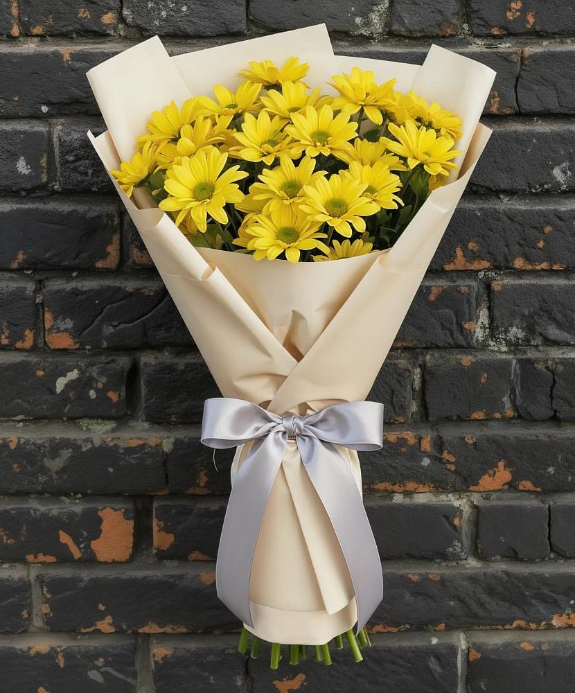 Букет цветов из: Хризантемы в Тербунах