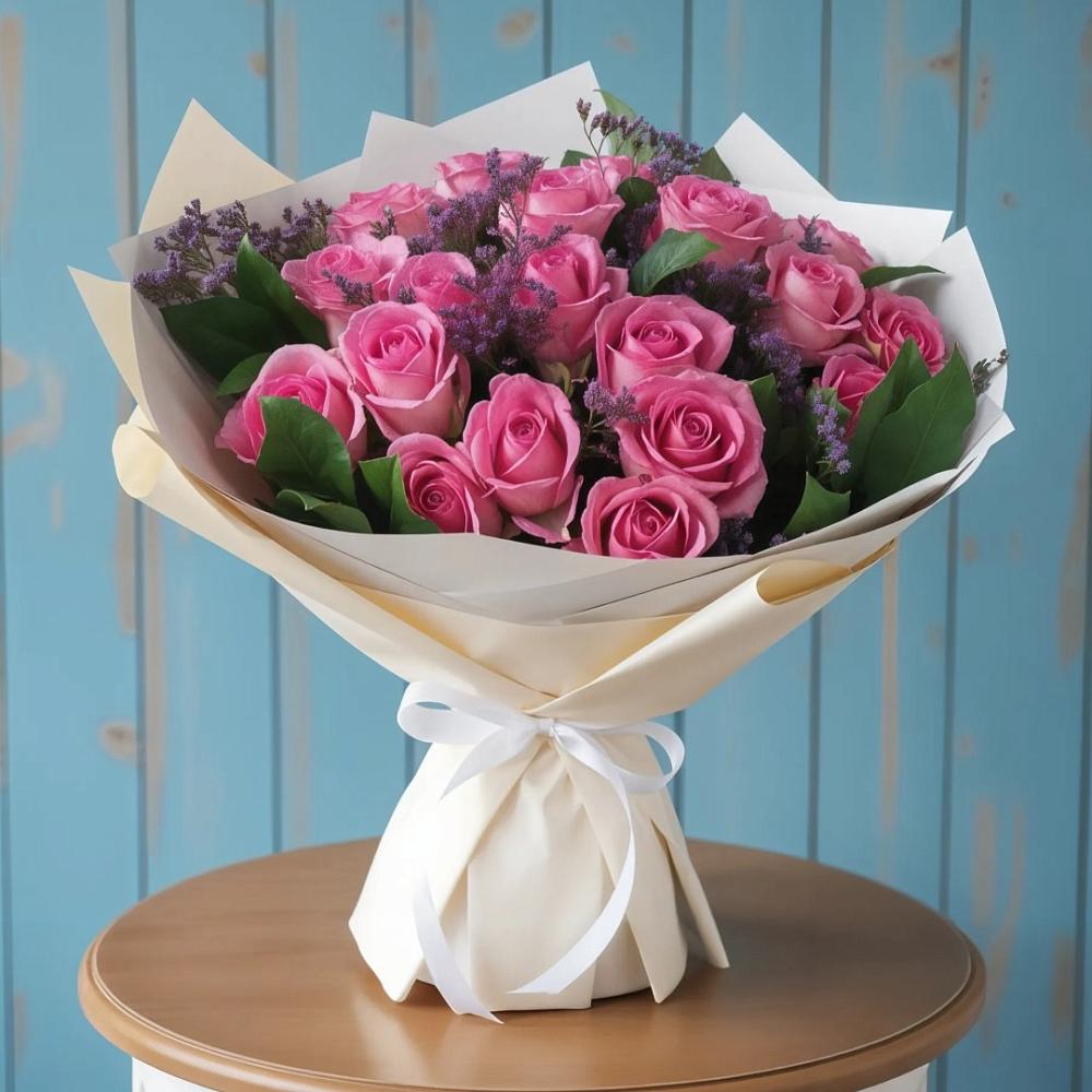 Букет цветов из: Розы в Тербунах