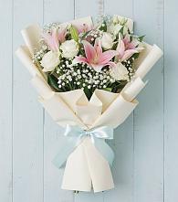 Букет цветов из:  Лилии в Тербунах
