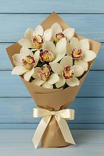 Букет цветов из:  Орхидеи и Розы в Тербунах